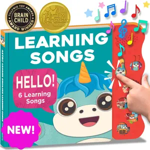 Boost Baby’s First Words & Vocab! | Interactive Sound Book for Babies & Toddlers | Learning Songs | Talk, Sing & Learn!
