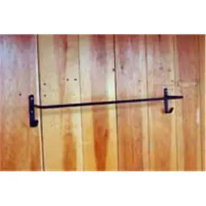 212 MAIN Steel Wall-Mount Blanket Holder - 36 Inch Scenic Road Blanket Bar with Bridle Hooks, SR3