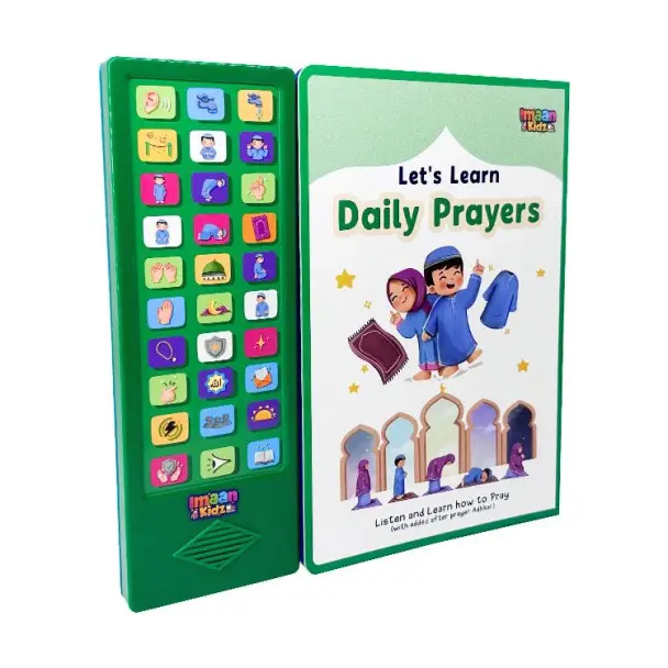 Let’s Learn Daily Prayers sound book By Imaan Kidz