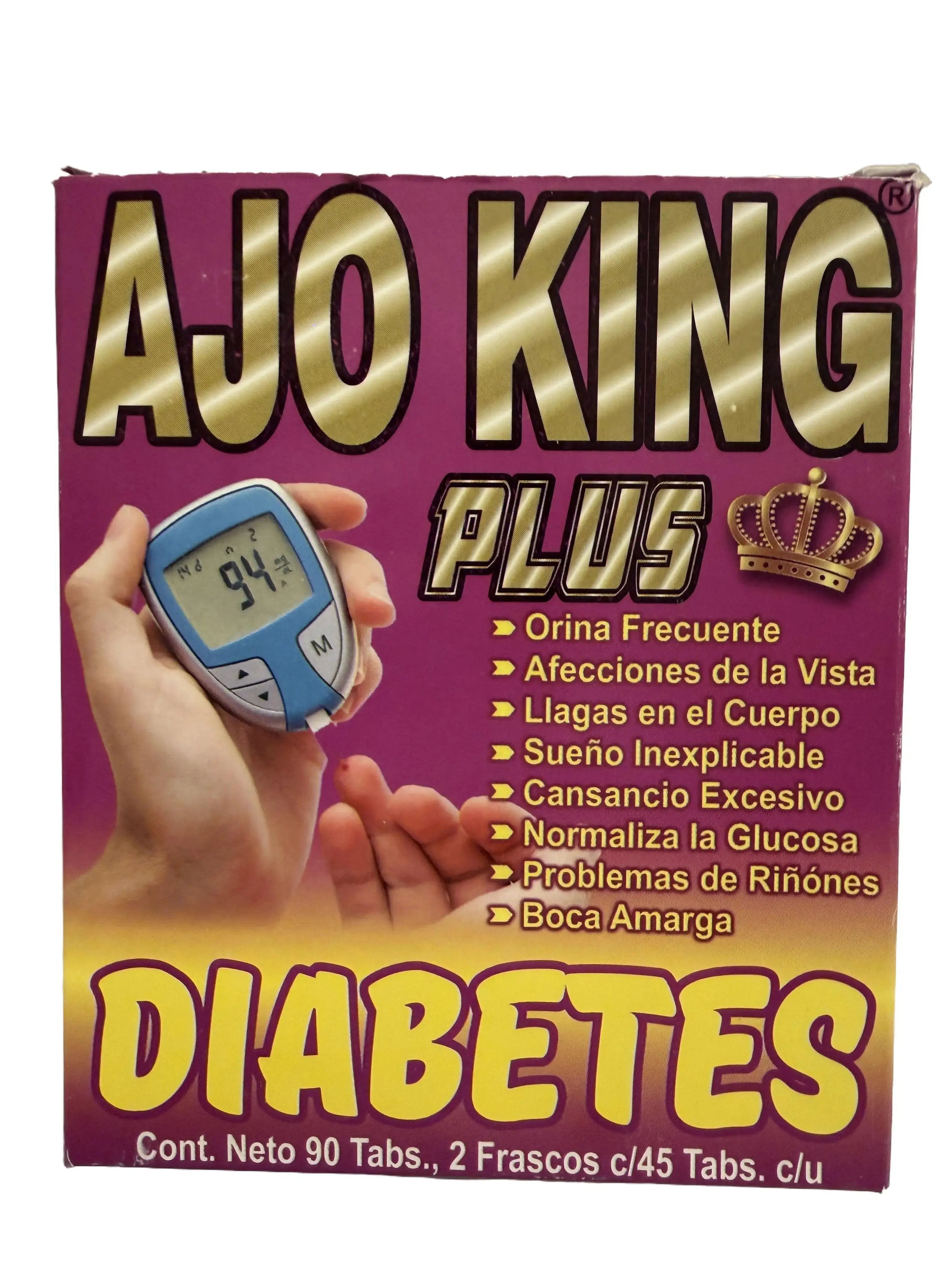 Ajo Plus Natural Healthcare Supplement with Wereke, Moringa & Vitamins - 2 Bottles (45 Pills Each) Wellness