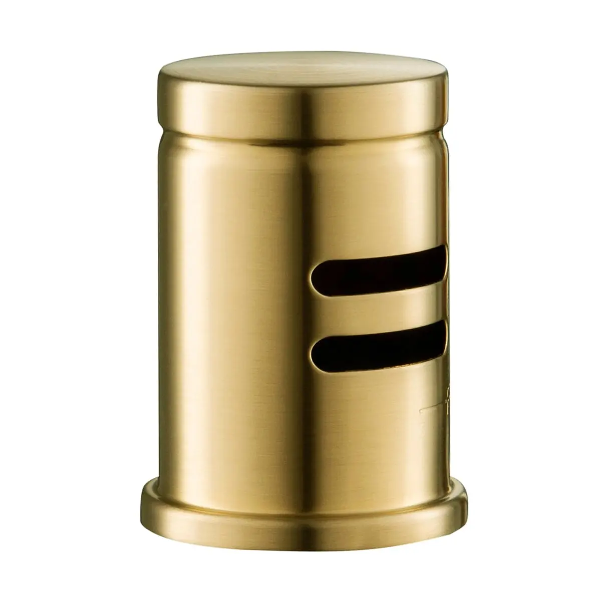 Kraus KAG-1BB Flat Top Indoor Dishwasher Air Gap - Brushed Brass Body, 1.5" Sink Deck Hole Fit, Prevents Flooding & Water Backup