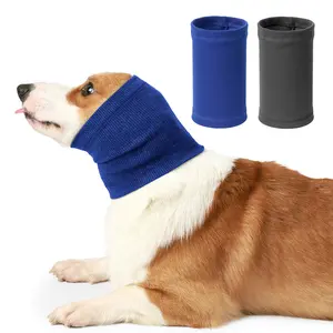 Dog Calming Hoodie Silent Head Cover Ear Muff for Noise Bathing Beauty Strong Drying Neck and Ear Heater Relieves Anxiety Stress Relief