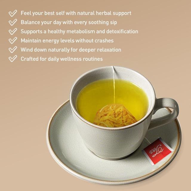 Chicory 1 and Gardenia Herbal Tea Ready to Eat Convenient | Orange Peel & Chrysanthemum – Cool Relief from Heat| 12 Tea Bags Natural Ingredients Brewed