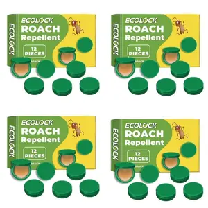 48PCS Cockroach Killer Ointment, Household Dormitory Kitchen Powerful Pest Eliminator  Kitchen Roach Exterminator Ointment, Domestic Dorm Multi-Scene Pest Removal Cream