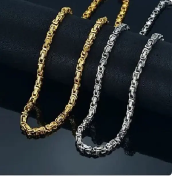SKS Mens Byzantine Necklace