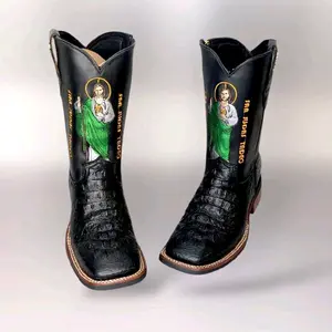 Men's Boots Coco Nuca Leather Walking Shoes with Rubber Sole cowboy boots western- Available in Various Sizes - Decor, Boy Closed Footwear Comfort. Weight Suede Design