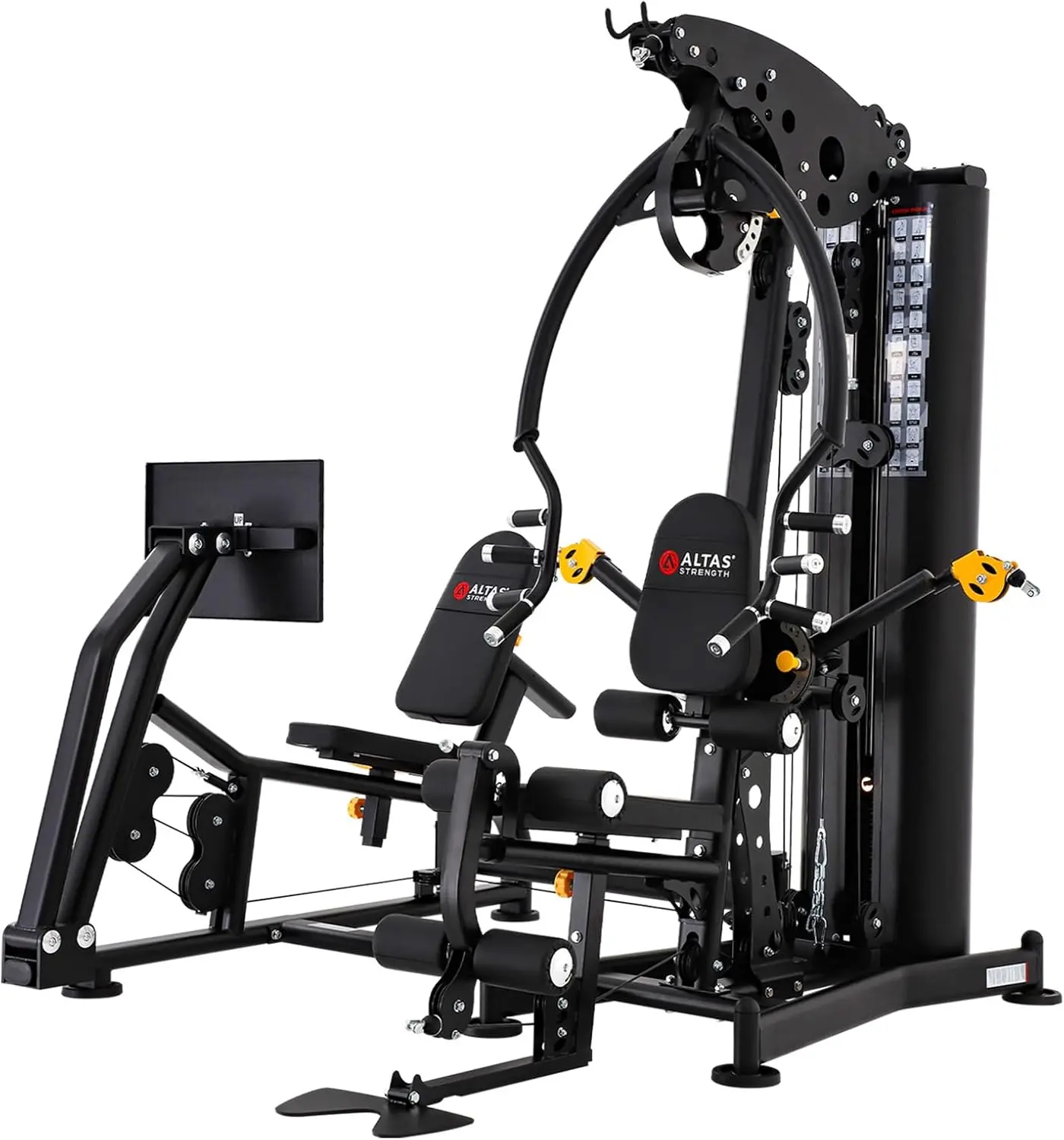 CGY179B Home Gym with 90KG Weight Stack Included | Light commercial 2.5mm steel construction. Replaces 8 machines. Requires 84-inch ceilings. Ideal for serious home training.