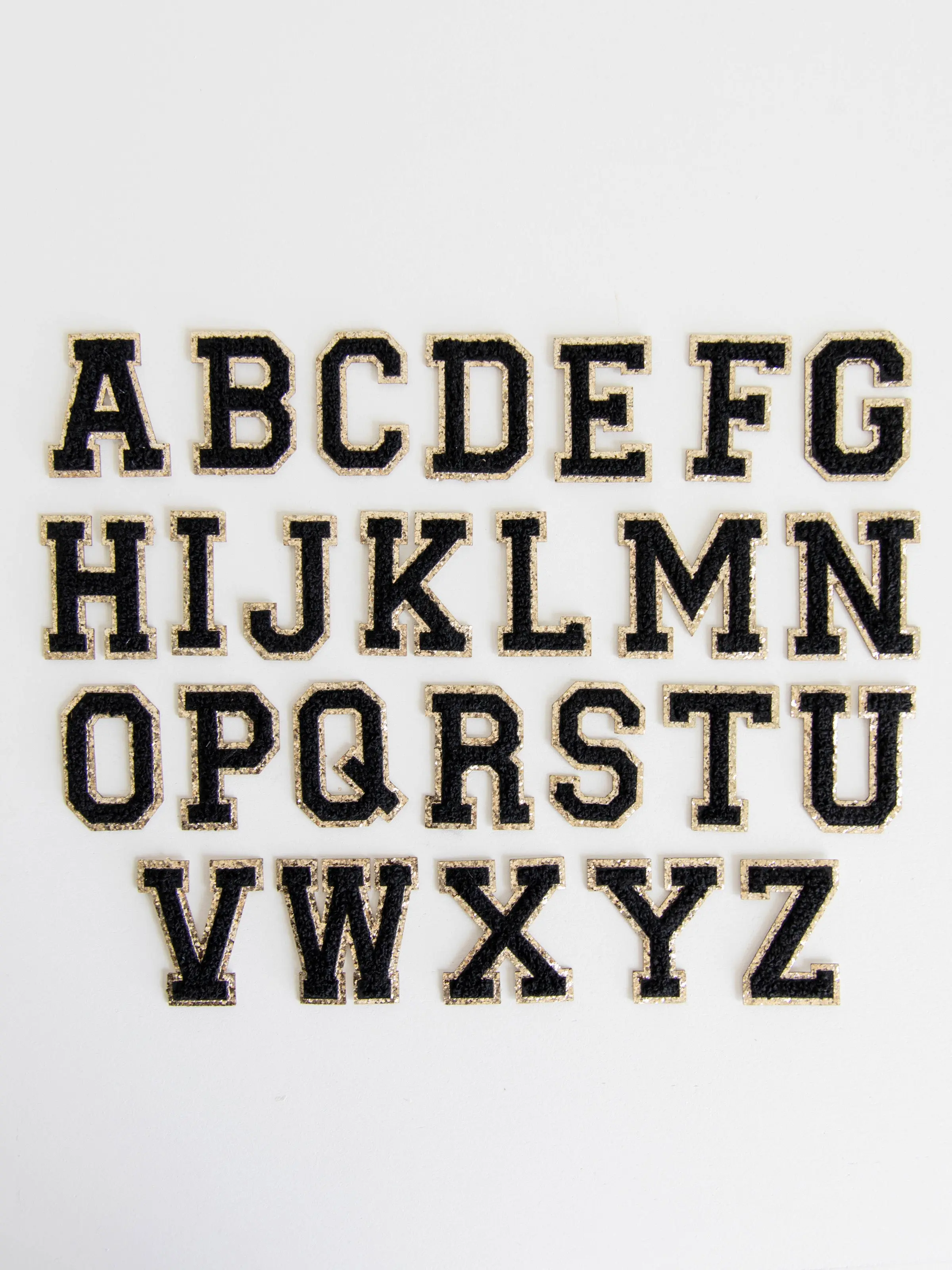 Small Letter Patch - Black Small Letter Patch - Black