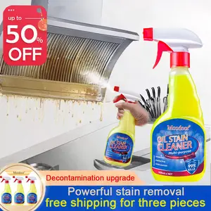 Moodoor All-Purpose Grill Cleaner - Powerful Spray for BBQ Grates, Racks, and Smokers-3