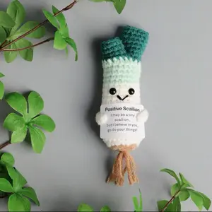 1pc positive onion doll ornament cute hand-knitted