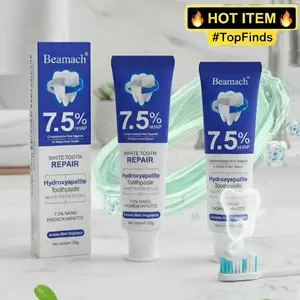 Hydroxyapatite Toothpaste 7.5% | Fluoride-Free |Enamel Repair & Teeth Whitening | Refreshing Flavor | Single ltem for Sensitive Teeth Care |4.230Z Oral health