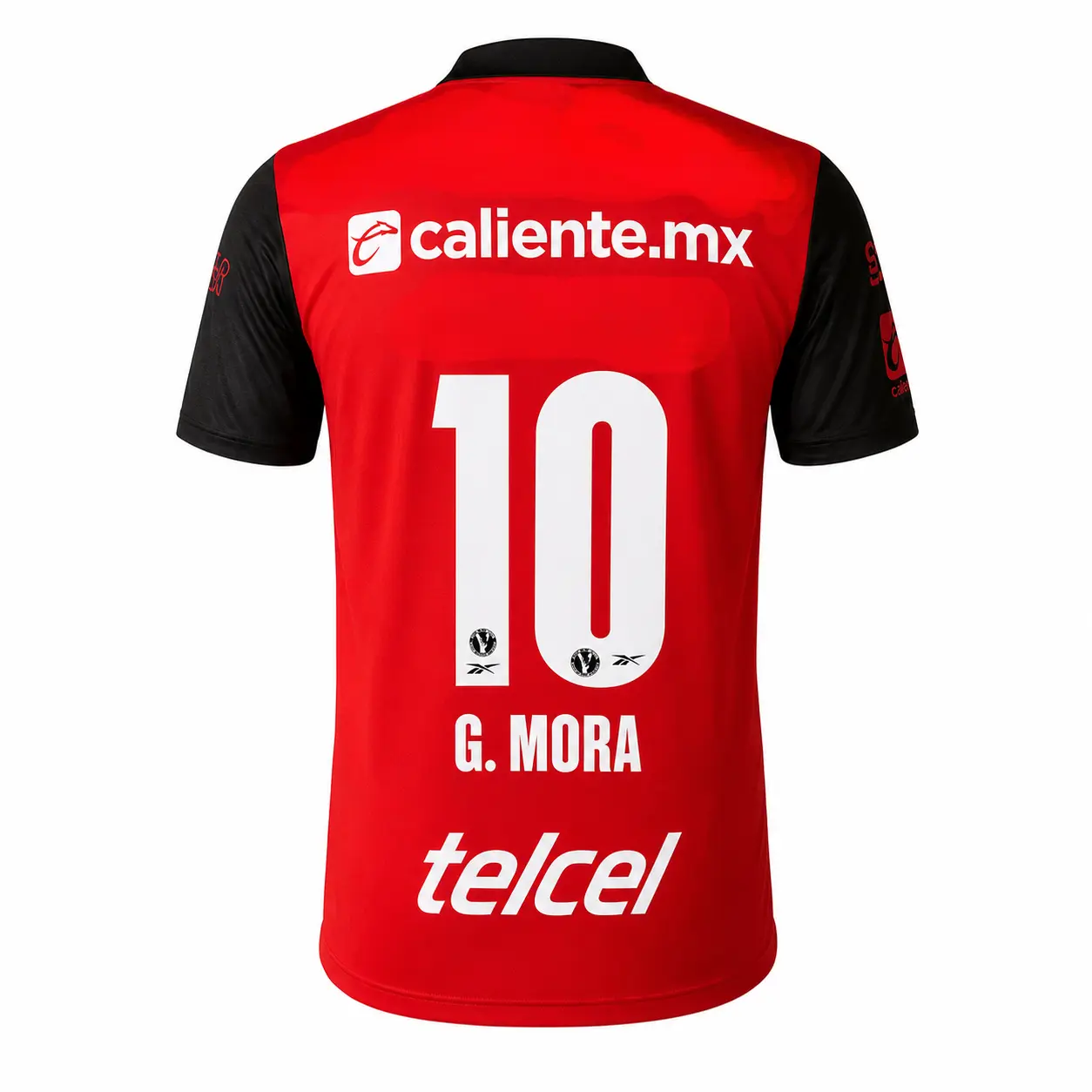 Full Logo #10 Gilberto Mora Club Tijuana Home Football Jersey 26/27