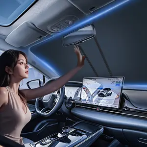 Heat insulation sunscreen car sunshade front window Car Window Shades sunscreen curtain car windshield heat shield parasol board