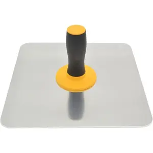Masonry Hawk, Aluminium Plastering Hawk with Soft Grip Handle, Plaster Mortar Board Holder Finishing Plastering Tool, Home Paint with Handle Finishing Plastering ToolQuesear
