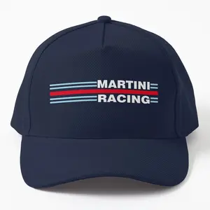 Martini Racing Stripe (Backgroundless) Twill Cap Hat Sleek and Stylish Design for Fans of Martini Racing and Motorsports