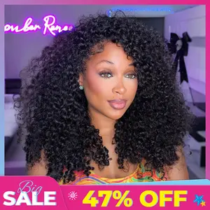 [NEW ARRIVAL] ISEE HAIR Burmese Curly Human Hair Half Wig InvisiFit Strap Glueless Wig for Beginners #TikTokShopSpringGlowUp