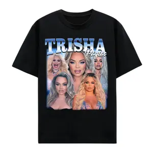 Trisha  T-Shirts Paytas,Graphic Rap T-Shirt, Vintage Shirt