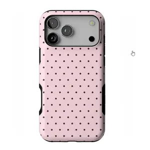 Casely Pink Polka Dot iPhone Case MagSafe for iPhone 11–17 Pro Max