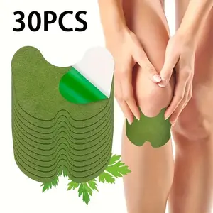 joint patch Pain Relief Patches for Knee Pain 30PCS, Wormwood Herbal Knee Pain Relief Patches for Chronic Pain, Arthritis, and Joint Pain - Deep Heat Patches for Muscle, Back & Knee Pain Relief Healthcare Treatment