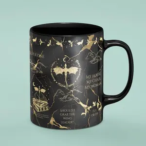 [SALE UP TO 50%] Fourth Wing Mug Bookish Dragon Mug Romantasy Mug for Xaden Riorson Fans BookTok Mug Gift 11oz 15oz
