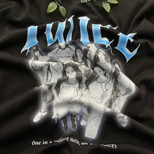 Kpop Girl Group Vintage Shirt This is For 2026 Tour Shirt Gift For Fan Graphic Tee Cotton Fabric 22H