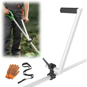 Weed Eater Handle Extension  Saver,  String Trimmer Handle with  Strap, Weed Wacker Handle Trimmer Grip for Lawn Care, Yard, Landscaping, Trimming