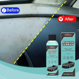 RayHong Car Plastic Restorer Auto Renovator Longlasting Coating Interior Polishing Paint Agent Black Gloss Car Cleaning Products