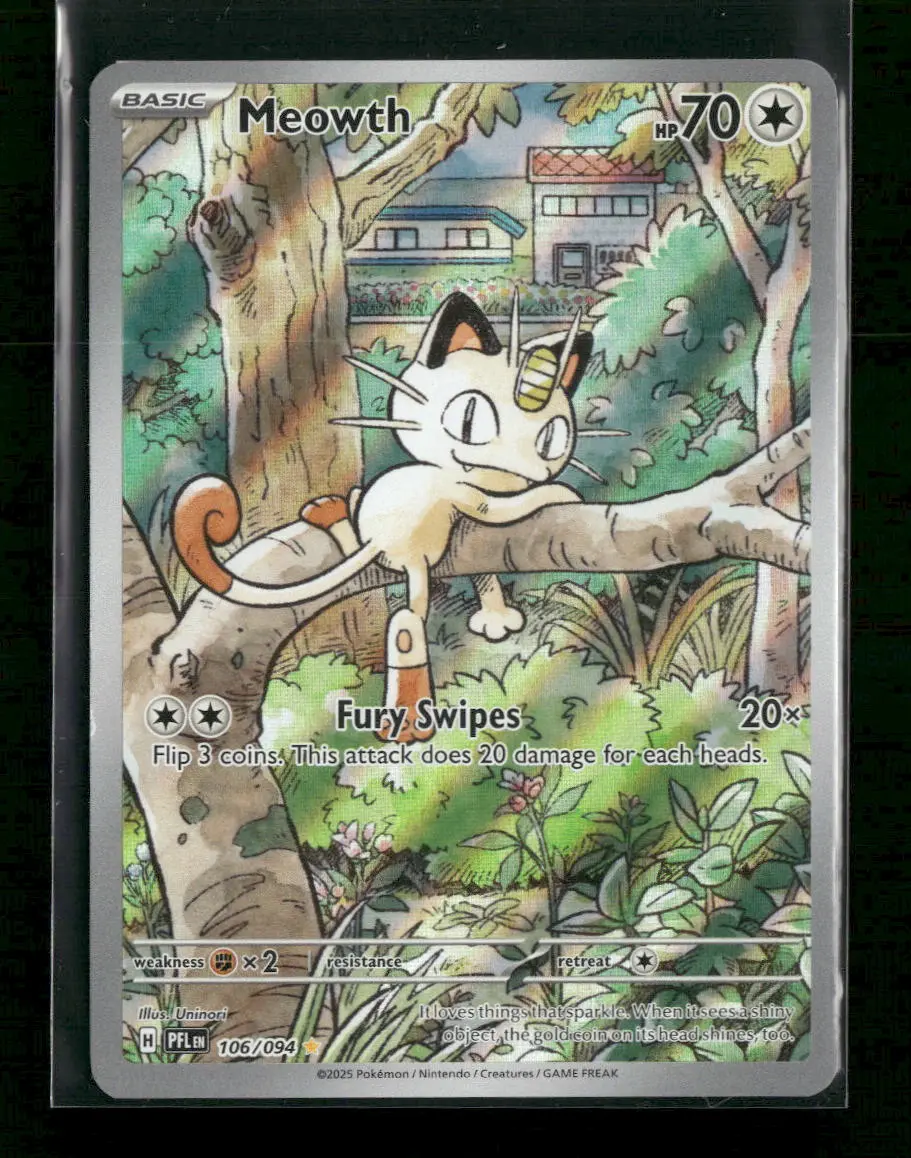 ME02: Phantasmal Flames Meowth #106/094