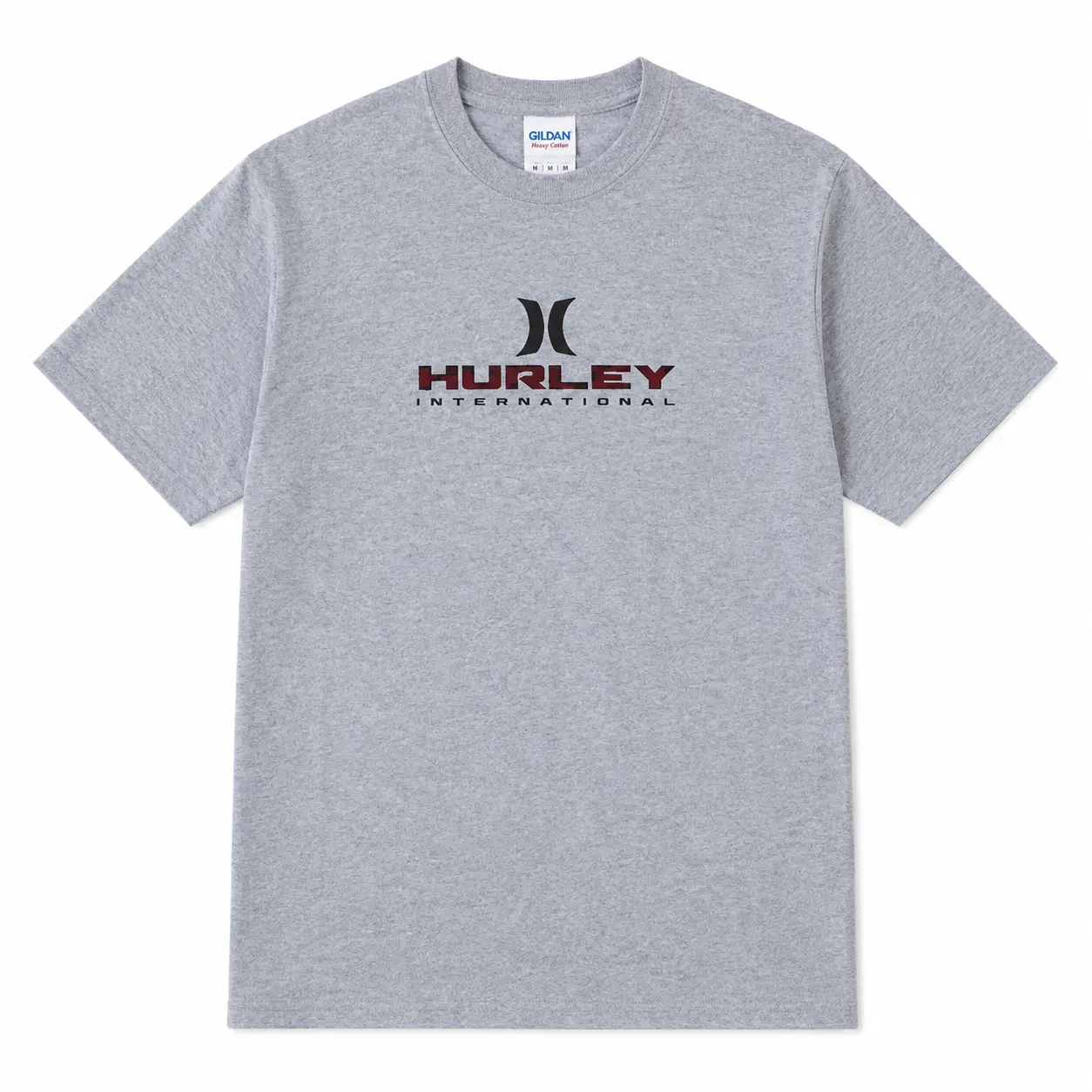 Vintage 2000s Hurley International Surf Trendy Y2K Graphic Cotton Unisex T-Shirt
