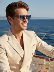 CATERSIDE 1/3 Pairs Vintage Polarized Sunglasses Set, Fashionable Multifunctional Frame, Ideal for Outdoor Sports, Travel, Driving, Beach, Street Style