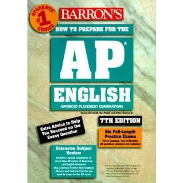 USED-How to Prepare for the Ap English Advanced Placement Examinations : Literature and Composition Language and Composition (Barron's How to Prepare for t by George Ehrenhaft (Paperback)