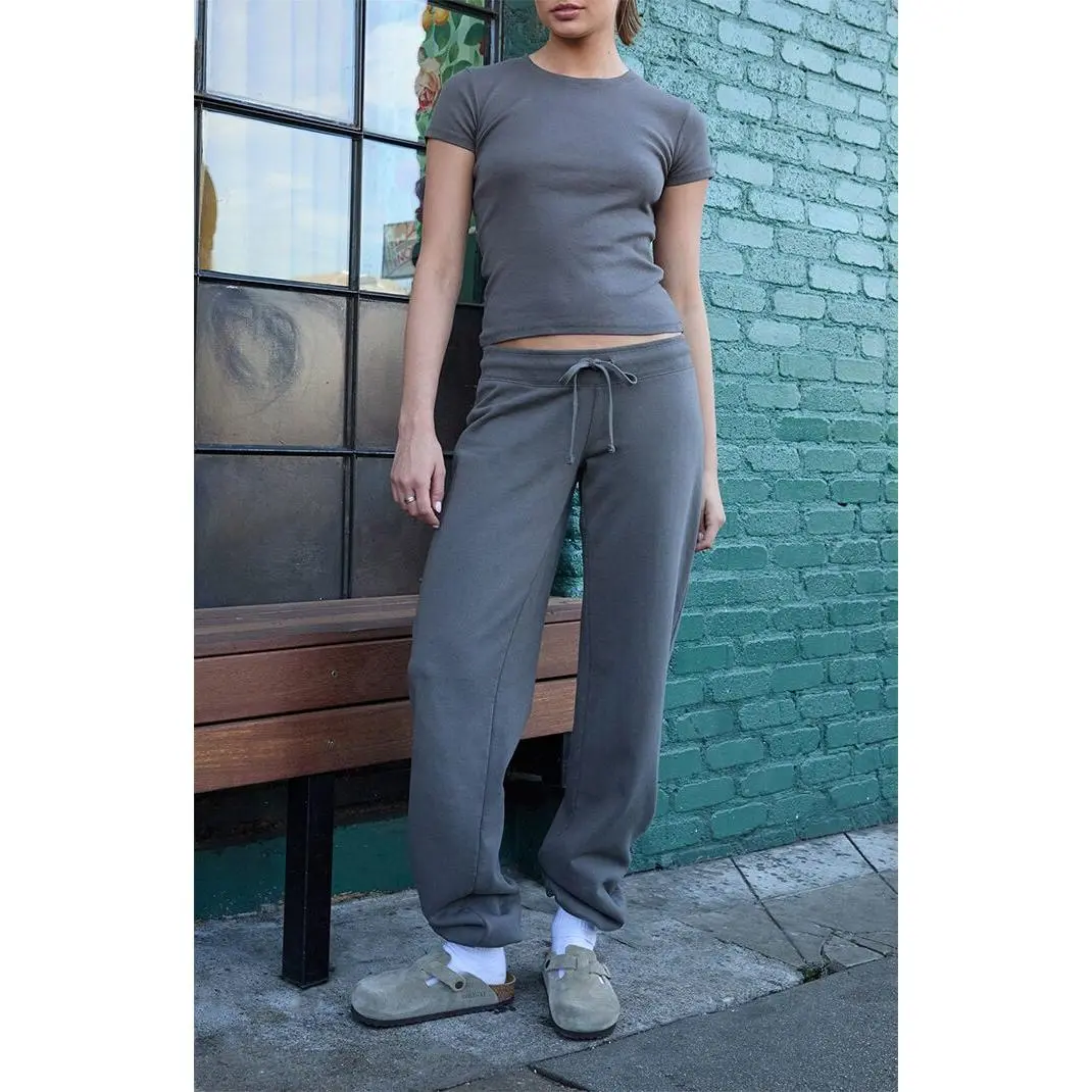 John Galt Women's Taupe Hilary Yoga Sweatpants