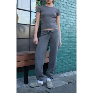 John Galt Women's Taupe Hilary Yoga Sweatpants