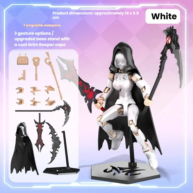 Magical Girl White + Cloak & Scythe