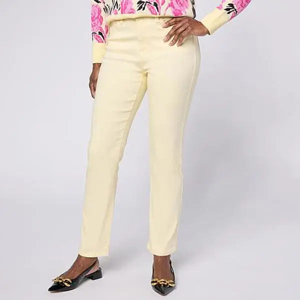 DG2 by Diane Gilman Virtual Stretch Straight Leg Jean
