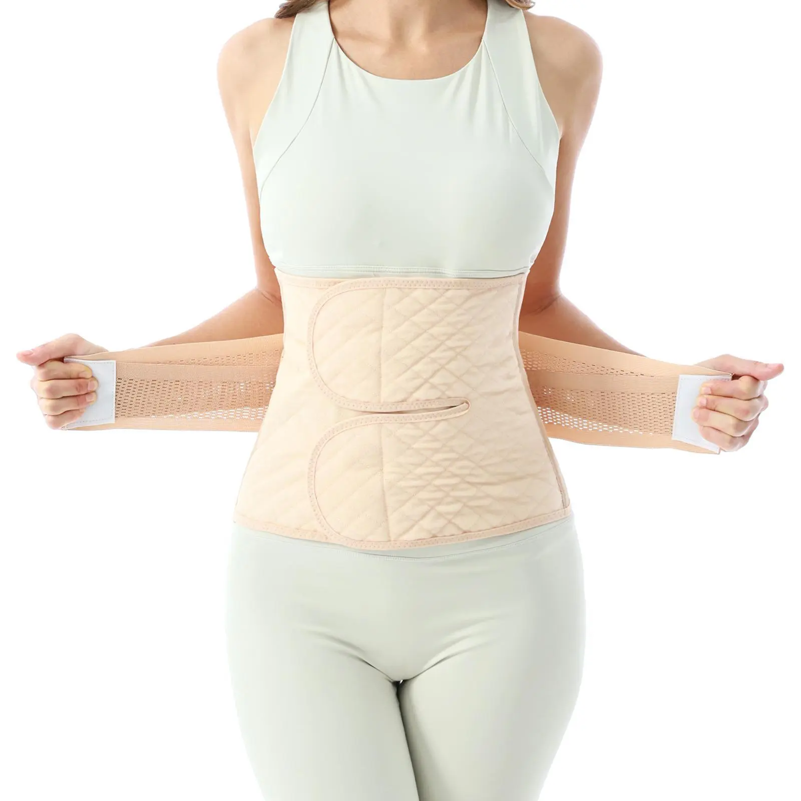 Stretchable Postpartum Belly Band, Adjustable Abdominal Post Surgery Compression Belt, Breathable Maternity Supplies, Postpartum Belly Wrap, Postpartum Abdominal Binder, Maternity Belly Bands