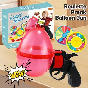 Lucky Balloon Turntable Game, Funny Party Roulette Balloon set for Adult Kids,  prank Table Roulette Game Props Household Playset,tabletop games, family gatherings, octane psychological showdown, Fun Entertainment for Holiday Parties, Family Reunions