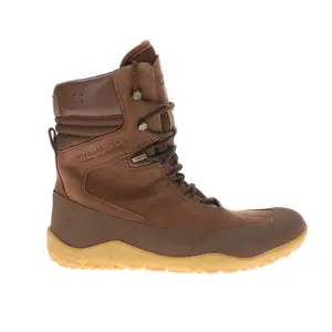 Vivobarefoot Womens Tracker Hi Firm Ground Hiking Casual Boots Ankle - Brown