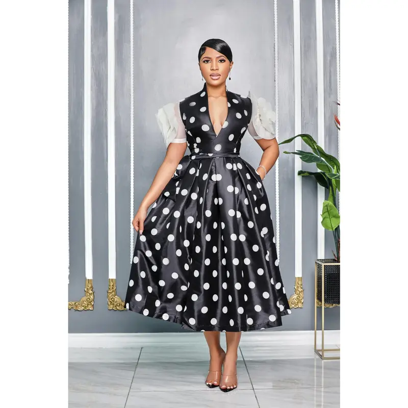 black and white polka dot dress outfit - TikTok Shop black and white polka dot dress outfit - TikTok Shop