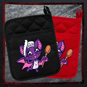Dead Darling Pot Holders