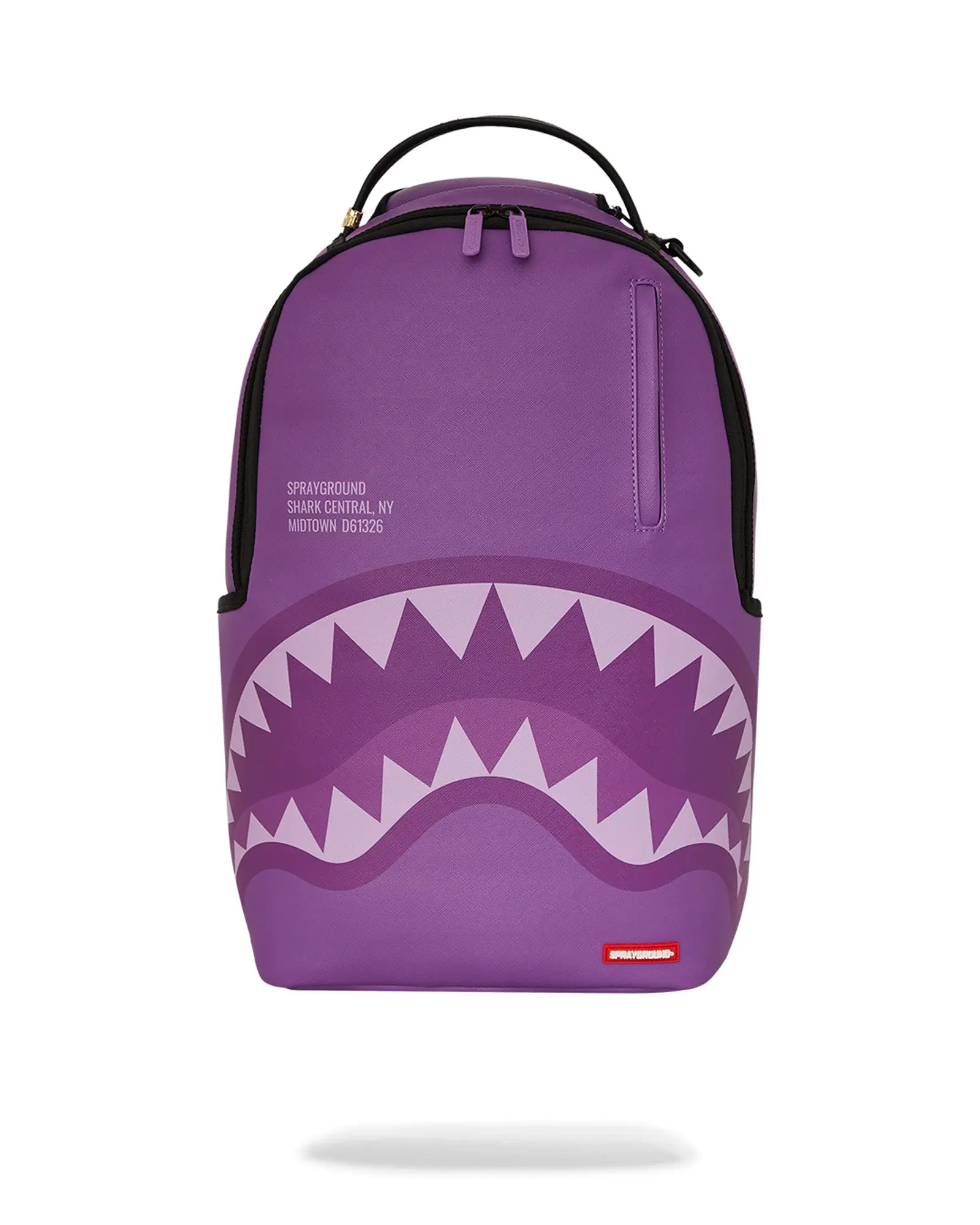 Sprayground Backpack (Purple Shark Central) - TikTok Shop