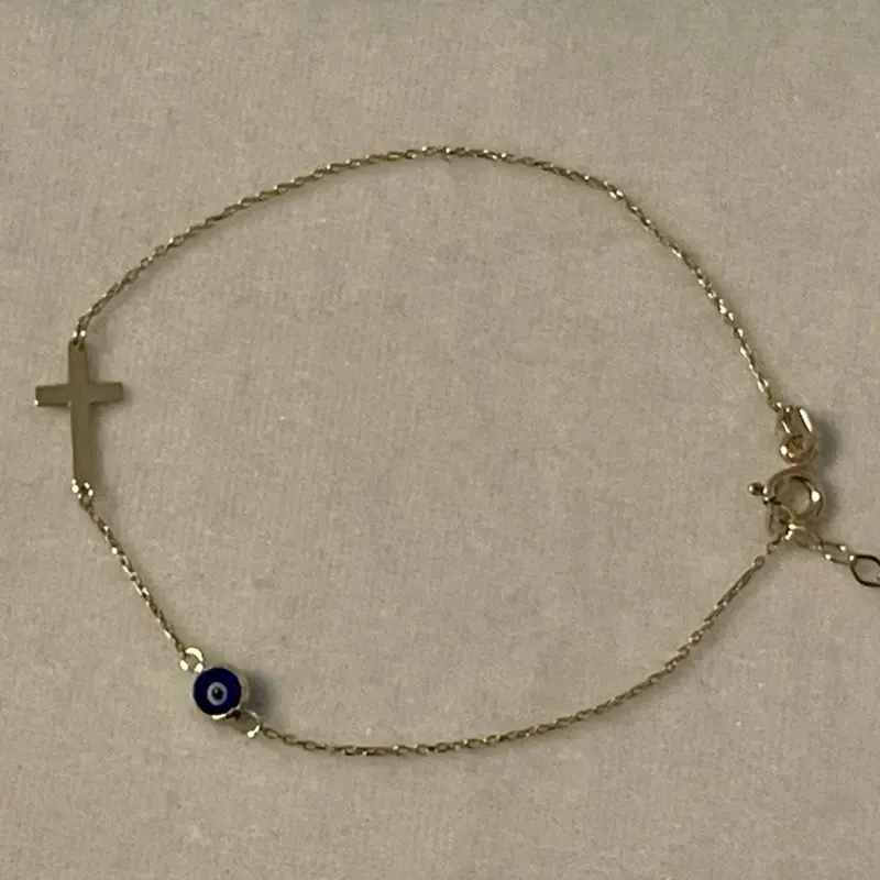 10k gold 7-7.5” bracelet