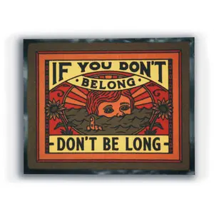 DON'T BE LONG DOORMAT