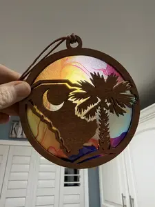 South Carolina Suncatcher for Sunny Window