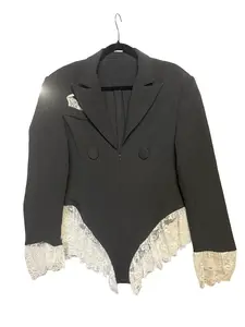 Ruffled Blazer Onesie