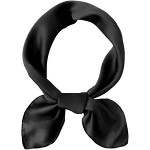 Silk Satin Head Scarf for Women – 27.5″ Square Hair Bandana Headband & Neck Scarf – Silk‑Like Satin Headwrap for Hair, Neck, Fashion & Sleep