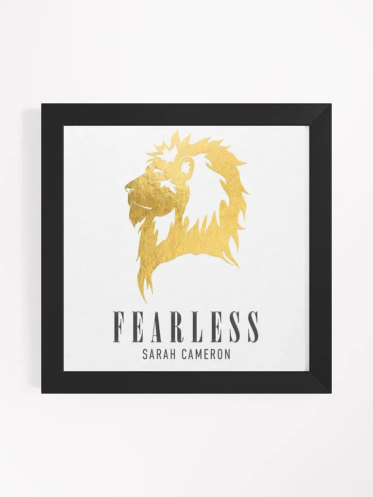Fearless EP Framed Poster
