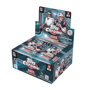 Topps Chrome Jumbo 2025 NFL Sports Trading Cards