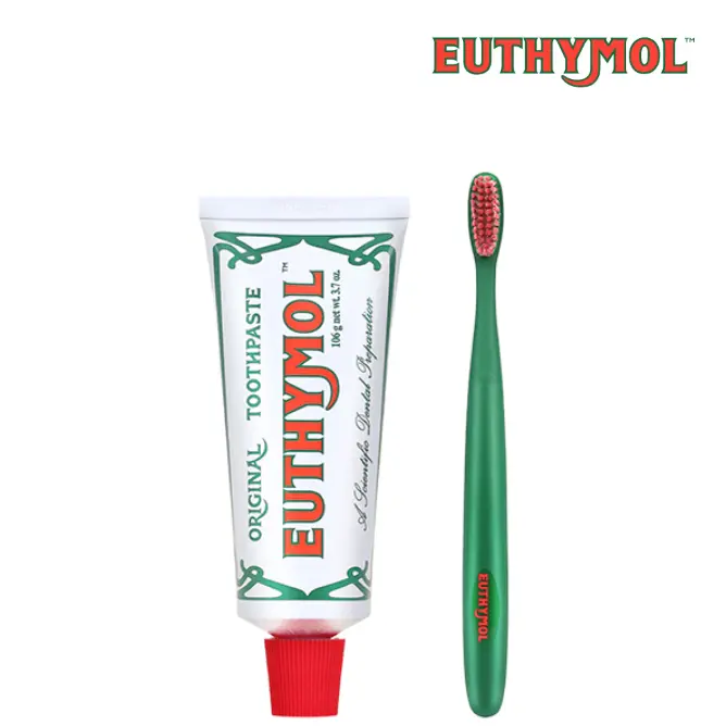 Euthymol Regular Duo (Toothpaste & Regular Toothbrush)