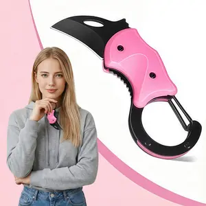 Mini Folding Knife Keychain Pendant Gift Knife Portable High Hardness Multi-purpose Knife, Backpacking Camping, Holiday Gifts, Valentine's Day Gifts, Men's and Women's Gifts